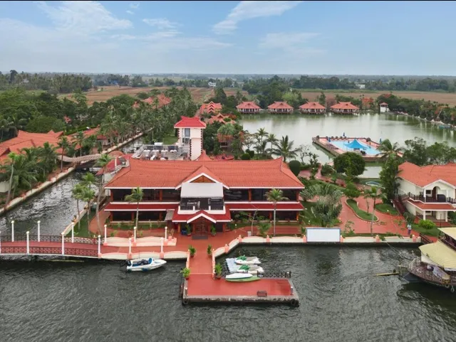 Sterling Lake Palace Alleppey exterior facade in Alleppey