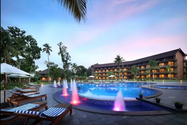 Uday Backwater Resort exterior facade in Alleppey