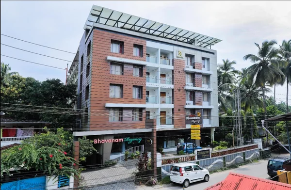 Bhavanam Residency exterior facade in Guruvayur
