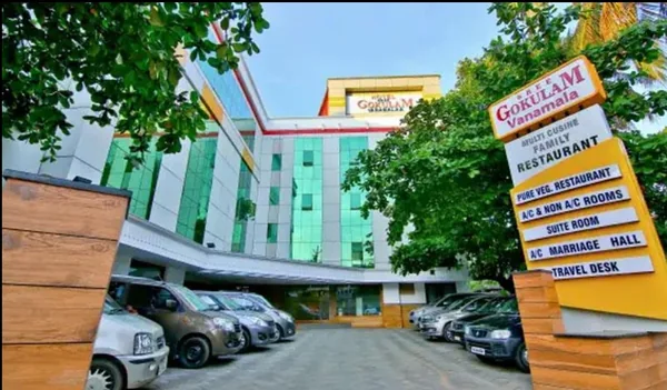 Sree Gokulam Vanamala exterior facade in Guruvayur