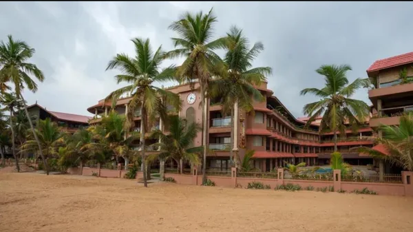 Uday Samudra Leisure Beach Hotel & Spa exterior facade in Kovalam