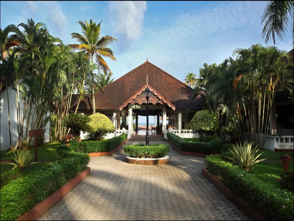 Abad Whispering Palms exterior facade in Kumarakom
