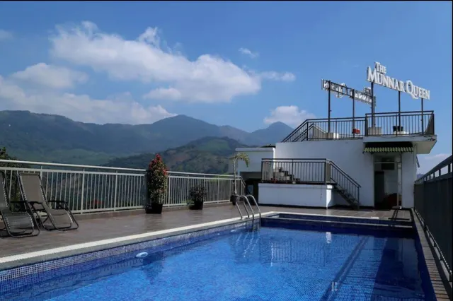 The Munnar Queen Resort & Spa exterior facade in Munnar