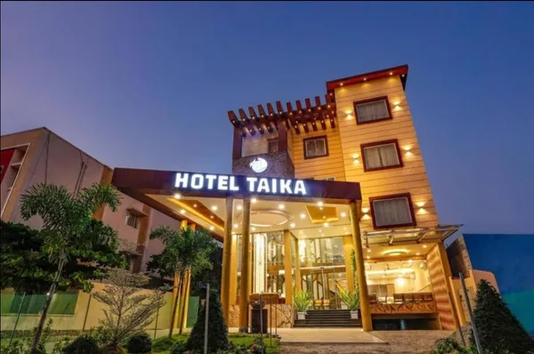 Hotel Taika exterior facade in Rameshwaram
