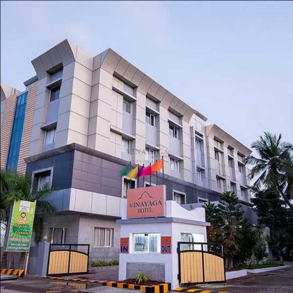 Hotel Vinayaga by Poppys exterior facade in Rameshwaram