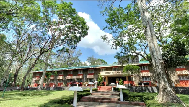 KTDC Periyar House exterior facade in Thekkady