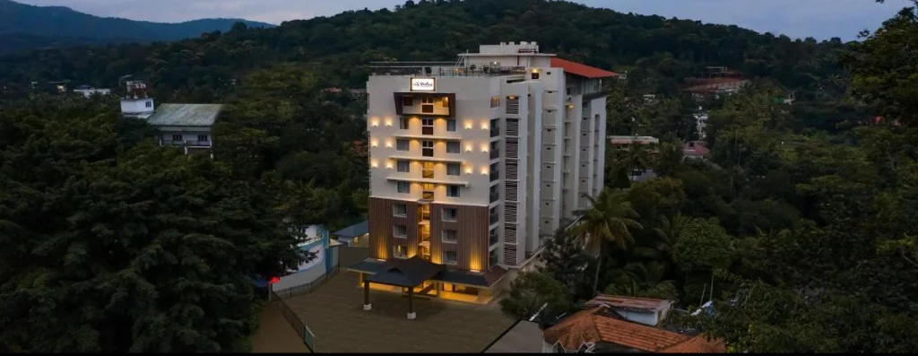 Exterior facade and entrance of Sterling Thekkady in Thekkady