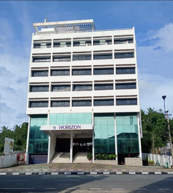 Hotel Horizon exterior facade in Trivandrum