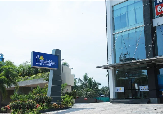 SFS Homebridge Highway exterior facade in Trivandrum