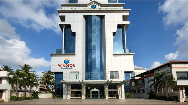Windsor Rajadhani exterior facade in Trivandrum