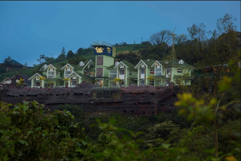 Foggy Knolls Resort panoramic view