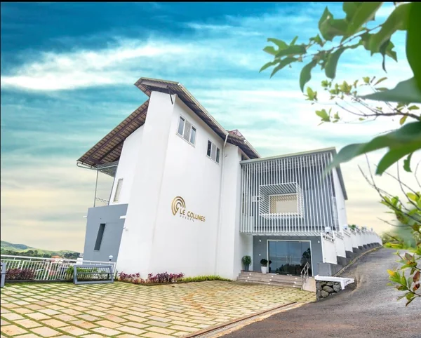 Le Collines Resort exterior facade in Vagamon