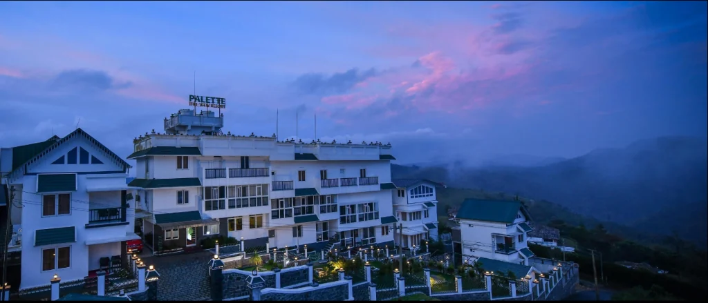 Palette Hill View Resort mountain view