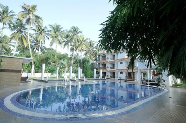 Clafouti Beach Retreat exterior facade in Varkala