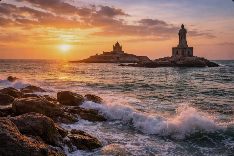 5 Nights / 6 Days — Madurai, Rameswaram, Kanyakumari & Trivandrum